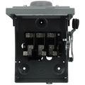 Product Image of 60A Non-Fused General Duty Safety Switch, 3 Pole, NEMA 3R Enclosure w/ Bolt on Hub Provision (240VAC)