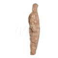 Product Image of Tychem 5000 C3127T Coverall w/ Standard Hood, Elastic Wrists and Ankles, Storm Flap; Adhesive Closure, Tan, 3X-Large (Pack of 6)