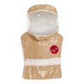 Product Image of Tychem 5000 C3651T Hood, Extends Over Chest, Hook and Loop Waist Closure, Tan (Pack of 6)