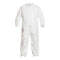 Product Image of Tyvek IsoClean IC181S Disposable Chemical Resistant Coveralls w/ Zipper Closure, White, Medium (Pack of 25)