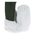 Product Image of Tyvek IsoClean IC461S Shoe Cover, PVC Sole, 5in High, Elastic Opening, Elastic Toe, White, Medium (150 Pairs)