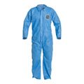 Product Image of ProShield 10 PB120S Coverall w/ Collar, Open Wrists and Ankles, Storm Flap, Blue, X-Large (Pack of 25)
