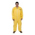 Product Image of Tychem 2000 QC120S Disposable Chemical Resistant Coveralls w/ Zipper Closure, Yellow, Large (Pack of 12)