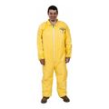 Product Image of Tychem 2000 QC125S Coverall w/ Collar, Elastic Wrists and Ankles, Storm Flap, Yellow, 2X-Large (Pack of 12)