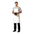 Product Image of Tychem SL SL274B Disposable Chemical Resistant Bib Aprons w/ 44" Length, White, Universal (Pack of 50)