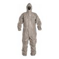 Product Image of l TF145T Disposable Chemical Resistant Coveralls, Gray, 4X-Large (Pack of 6)