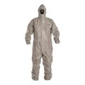 Product Image of Tychem 6000 TF145T Disposable Chemical Resistant Coveralls w/ Zipper Closure, Gray, Large (Pack of 6)