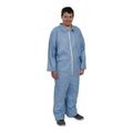 Product Image of ProShield 6 SFR TM120S Disposable Chemical Resistant Coveralls w/ Zipper Closure, Blue, 3X-Large (Pack of 25)