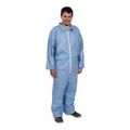 Product Image of ProShield 6 SFR TM120S Disposable Chemical Resistant Coveralls w/ Zipper Closure, Blue, Large (Pack of 25)