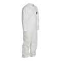Product Image of Tyvek 400 TY120S Disposable Chemical Resistant Coveralls w/ Zipper Closure, White, Large (Pack of 25) - NAFTA Sourced