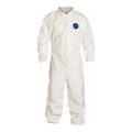 Product Image of Tyvek 400 TY125S Disposable Chemical Resistant Coveralls w/ Zipper Closure, White, 5X-Large (Pack of 25)