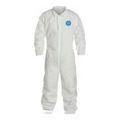 Product Image of Tyvek 400 TY125S Disposable Chemical Resistant Coveralls, White, X-Large (Pack of 25)