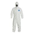 Product Image of Tyvek 400 TY127S Disposable Chemical Resistant Coveralls w/ Zipper Closure, White, 3X-Large (Pack of 25)