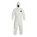 Product Image of Tyvek 400 TY127S Disposable Chemical Resistant Coveralls w/ Zipper Closure, White, X-Large (Pack of 25)
