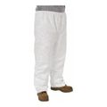 Product Image of Tyvek 400 TY350S Pants, Open Ankles, Elastic Waist, White, Large (Pack of 50)