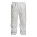 Product Image of Tyvek 400 TY350S Pants, Open Ankles, Elastic Waist, White, Medium (Pack of 50)