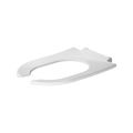 Product Image of Seat Ring Starck 3 (white) Open-front Hinges Ss Elongated