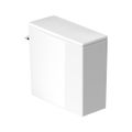 Product Image of Durastyle Tank For Single Flush 1.28g Two Piece Toilet, Left Hand Lever, (white)