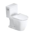 Product Image of D-Neo One-Piece Elongated 1.28 Gpf Toilet, Left Hand Lever, 15-1/2" X 28" X 28-3/4", High Gloss (White), 20080100U3