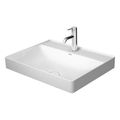 Product Image of DuraSquare 24" Rectangular Ceramic Drop In Bathroom Sink, 1 Faucet Hole (White)