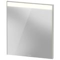 Product Image of Brioso 24-3/8" x 27-1/2" LED Lighted Mirror w/ Defogging (White High Gloss), BR7001022226000
