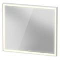 Product Image of L-Cube 31-1/2" x 27-1/2" LED Lighted Mirror (White Aluminum Matte), LC7381000006000