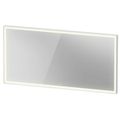 Product Image of L-Cube 55-1/8" x 27-1/2" LED Lighted Mirror (White Aluminum Matte), LC7384000006000