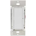 Product Image of Claro Smart Switch for Caseta, 5A LED or 3A Fan, On/Off Paddle Switch, Single-Pole/ 3-Way No Neutral Required, 120V, DVRF-5NS-WH, White