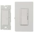 Product Image of Diva Smart Dimmer Switch 3-Way Kit with Pico Paddle Remote for the Caseta system, Smart Hub Not Required, DVRF-PKG1D-WH, White
