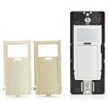 1P or 3-Way Decora 180-Degree Wall Switch Vacancy Sensor, Manual-On, 900 Sq. Ft. (5A) - White, Ivory, Light Almond