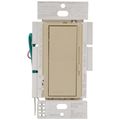 Product Image of Diva 0-10V fluorescent/LED Paddle & Dimmer Switch, 1 Pole 3-Way 120-277V, 8A (Ivory)