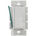 Product Image of Diva 0-10V Fluorescent/LED Fixture 1 Pole 3-Way Paddle & Dimmer Switch, 24V, 30mA (White)