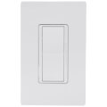 Product Image of Diva 3-Speed Fan Control with Wall Plate, 1.5A , Single-Pole/3-Way, No Neutral Required, 120V, DVWFSQ-FH-WH, White