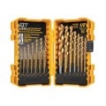 21 Piece Pilot Point Titanium Drill Bit Set