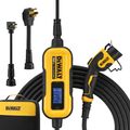 Product Image of Portable Electric Vehicle Charger w/ 5-15 & 14-50 Adapters, 25' Cable & Bag (32A, 240V, 7.6kW)