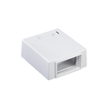 Product Image of Mos Surface-mount Housing w/ Id Window, Plenum Rated, 1 Unit High (White)