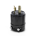 Product Image of Locking Plug, 30A, 250V Industrial Grade (Black)