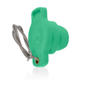 Product Image of 18 Series Single Pole Male Protective Cap, Ball Nose (Green)
