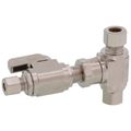 Product Image of 3/8" OD Fem. Comp x 3/8" OD Comp x 1/4" OD Comp Tee & Valve Kit, Lead Free (Brass)