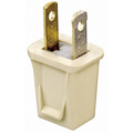 Product Image of 10A Polarized Plug, Non-grounding (Ivory)