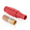 Product Image of 22 Series Plug, Female, 690A Max, 600V Crimp Tube Termination, 500-750 MCM Cable Range (Red)
