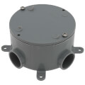 Product Image of 3/4" PVC Round Junction Box w/ Reducer