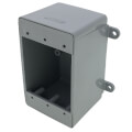 Product Image of 1-Gang Hub Less FD Deep Weatherproof Box, 25 CU (Gray)