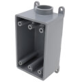 Product Image of 1-Gang 3/4" FSE Weatherproof Box (Gray)