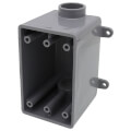 Product Image of 1-Gang 3/4" FDC Deep Weatherproof Box, 25 CU (Gray)