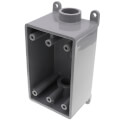 Product Image of 1-Gang 1/2" FSC Weatherproof Box (Gray)