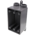 Product Image of 1-Gang 1/2" FSS Weatherproof Box (Gray)