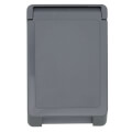 Product Image of 1-Gang Weather Proof GFI Receptacle Cover, Vertical Mount (Gray)