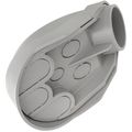 Product Image of 3" PVC Service Entrance Cap (Gray)