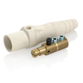 Product Image of Male Plug, Flame Retardant, Double Set Screw Termination